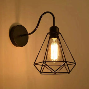 Nordic Vintage Wall Light, Decoração Industrial, Iluminação para Loft, Cabeceira, Varanda, Corredor, Varanda, Bar, Café, Cozinha, Retro, E27