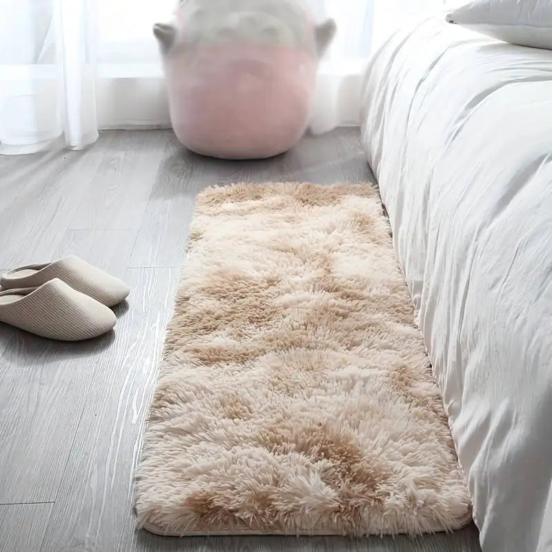 Tapete Retangular de Veludo Para Quarto